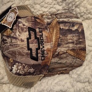 GM Chevrolet Camo Trucker Snapback Hat - New